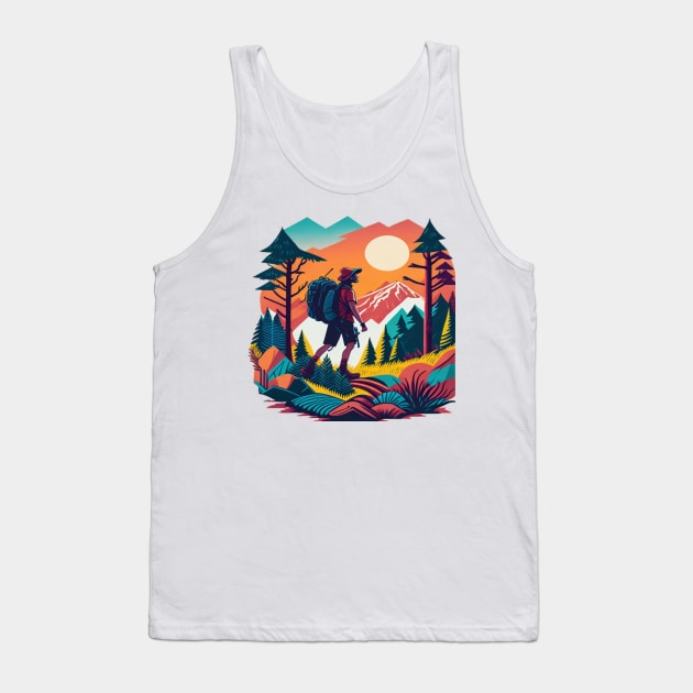 hiking in the wilderness Tank Top by sukhendu.12